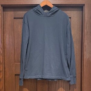 Patagonia Organic Cotton Hoodie in Navy—Size Medium